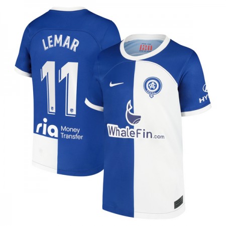 Camiseta de fútbol Atlético Madrid Nike Lemar 11 120th Anniversary 2022/23 Camiseta de fútbol Atlético Madrid Nike Lemar 11 120th Anniversary 2022/23